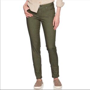 PRANA Green Organic Cotton Slim Leg Mid Rise Jeans Size 2 / 26